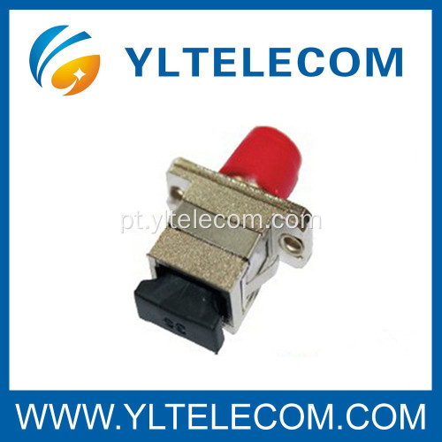 Adaptador tipo fibra óptica atenuador FC SC híbrido baixa perda de inserção